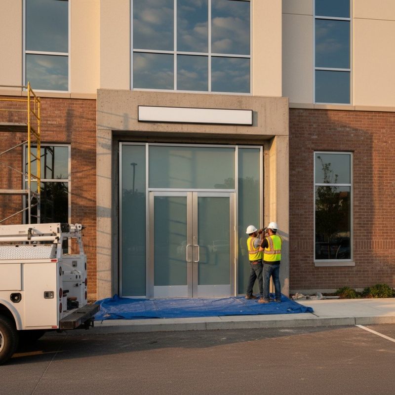Retail Door Installation